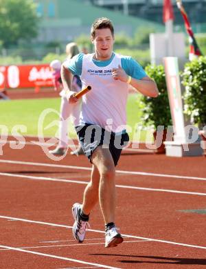 Leichtathletik. Eroeffnung Leopold Wagner Arena. Neue Leichtathletikanlage. Paul Eggenberger. Klagenfurt, am 5.5.2012.
Foto: Kuess
---
pressefotos, pressefotografie, kuess, qs, qspictures, sport, bild, bilder, bilddatenbank