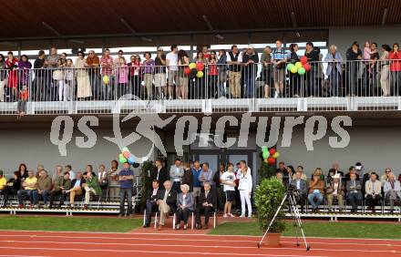 Leichtathletik. Eroeffnung Leopold Wagner Arena. Neue Leichtathletikanlage. Klagenfurt, am 5.5.2012.
Foto: Kuess
---
pressefotos, pressefotografie, kuess, qs, qspictures, sport, bild, bilder, bilddatenbank