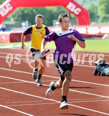 Leichtathletik. Eroeffnung Leopold Wagner Arena. Neue Leichtathletikanlage. Alexander Percher, Christian Scheider. Klagenfurt, am 5.5.2012.
Foto: Kuess
---
pressefotos, pressefotografie, kuess, qs, qspictures, sport, bild, bilder, bilddatenbank