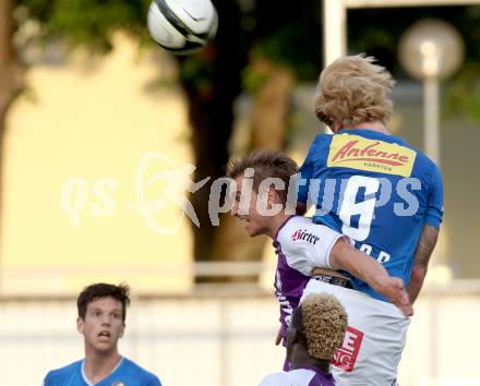 Fussball Regionalliga. VSV gegen SK Austria Klagenfurt. Johannes Isopp,  (VSV), Peter Pucker (Austria Klagenfurt).  Villach, 11.5.2012
Foto: Kuess

---
pressefotos, pressefotografie, kuess, qs, qspictures, sport, bild, bilder, bilddatenbank