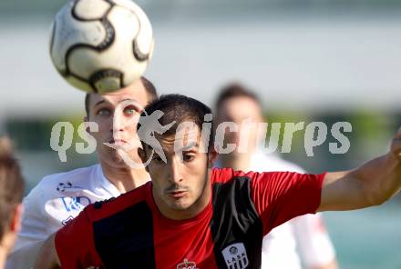 Fussball Regionalliga. SAK gegen LASK Amateure. Christian Dlopst,  (SAK), Rexhe Bytyci (LASK). Klagenfurt, 15.5.2012.
Foto: Kuess
---
pressefotos, pressefotografie, kuess, qs, qspictures, sport, bild, bilder, bilddatenbank