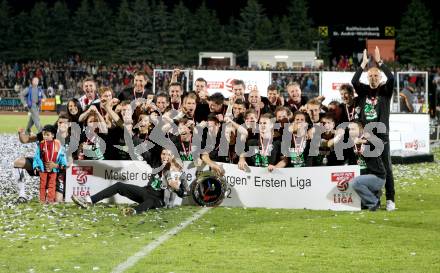 Fussball. Erste Liga.  WAC/St. Andrae gegen LASK Linz. Meisterfeier.  . Wolfsberg, 18.5.2012. 
Foto: Kuess

---
pressefotos, pressefotografie, kuess, qs, qspictures, sport, bild, bilder, bilddatenbank