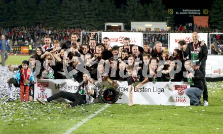 Fussball. Erste Liga.  WAC/St. Andrae gegen LASK Linz. Meisterfeier.  . Wolfsberg, 18.5.2012. 
Foto: Kuess

---
pressefotos, pressefotografie, kuess, qs, qspictures, sport, bild, bilder, bilddatenbank