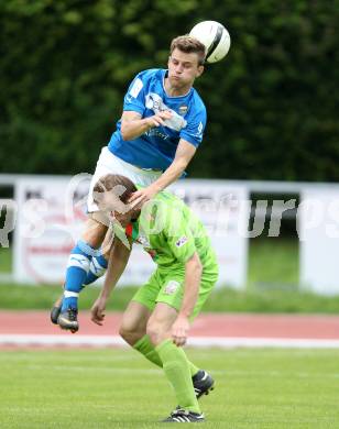 Fussball Regionalliga. VSV gegen Wels FC. Daniel Pirker,  (VSV), Thomas Winkler (Wels). Villach, 1.6.2012.
Foto: Kuess
---
pressefotos, pressefotografie, kuess, qs, qspictures, sport, bild, bilder, bilddatenbank