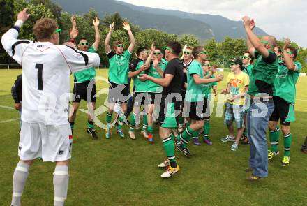 Fussball. 1. Klasse B. Feffernitz gegen Admira Villach. Jubel (Feffernitz). Feffernitz, 2.6.2012.
Foto: Kuess
---
pressefotos, pressefotografie, kuess, qs, qspictures, sport, bild, bilder, bilddatenbank