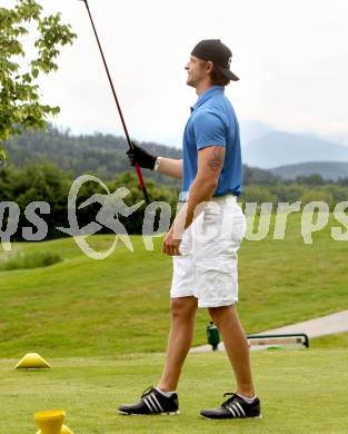 Eishockey. Golf.  Michael Grabner. Klagenfurt, 6.6.2012.
Foto: Kuess
---
pressefotos, pressefotografie, kuess, qs, qspictures, sport, bild, bilder, bilddatenbank