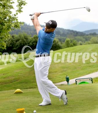 Eishockey. Golf.  Gerhard Unterluggauer. Klagenfurt, 6.6.2012.
Foto: Kuess
---
pressefotos, pressefotografie, kuess, qs, qspictures, sport, bild, bilder, bilddatenbank