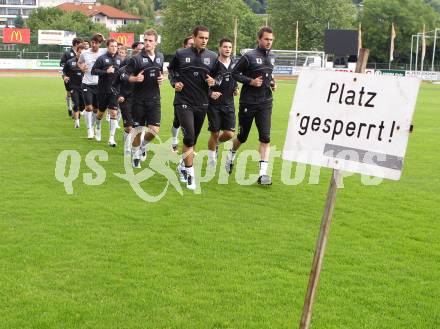 Fussball Bundesliga. Trainingsbeginn SK WAC/St. Andrae. Wolfsberg, 11.6.2012.
Foto: Kuess
---
pressefotos, pressefotografie, kuess, qs, qspictures, sport, bild, bilder, bilddatenbank