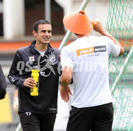 Fussball Bundesliga. Trainingsbeginn SK WAC/St. Andrae. Nenad JOvanovic, Mihret Topcagic. Wolfsberg, 11.6.2012.
Foto: Kuess
---
pressefotos, pressefotografie, kuess, qs, qspictures, sport, bild, bilder, bilddatenbank