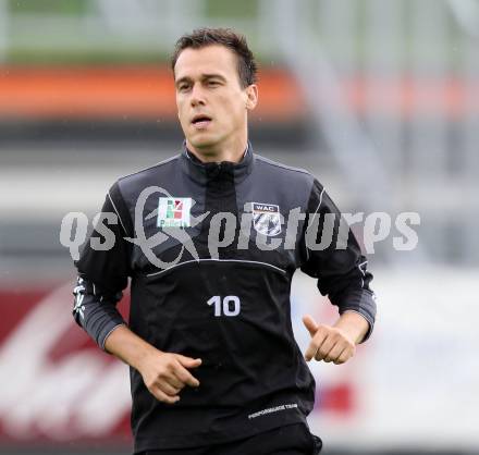 Fussball Bundesliga. Trainingsbeginn SK WAC/St. Andrae. Michael Liendl. St. Andrae, 12.6.2012.
Foto: Kuess
---
pressefotos, pressefotografie, kuess, qs, qspictures, sport, bild, bilder, bilddatenbank