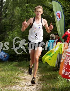 Berglauf oesterreichische Meisterschaft. Schwarzgupflauf. Markus Hohenwarter (AUT). St. Margarethen im Rosental, am 10.6.2012.
Foto: Kuess 
---
pressefotos, pressefotografie, kuess, qs, qspictures, sport, bild, bilder, bilddatenbank