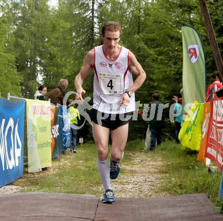 Berglauf Oesterreichische Meisterschaft. Schwarzgupflauf. Simon Lechleitner  (AUT). St. Margarethen im Rosental, am 10.6.2012.
Foto: Kuess 
---
pressefotos, pressefotografie, kuess, qs, qspictures, sport, bild, bilder, bilddatenbank