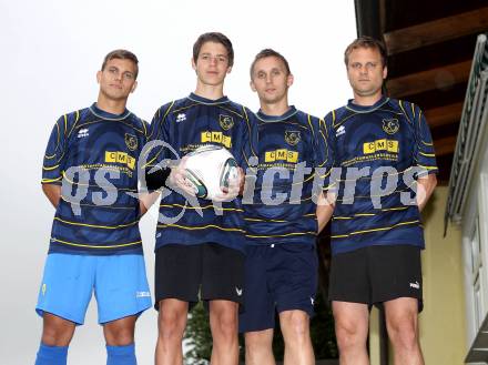 Fussball. 1. Klasse D. FC Poggersdorf. Karpf Andreas, Krenn Fabian, Fuiko Christian, Bierbaumer Gunther. Poggersdorf, 22.5.2012.
Foto: Kuess 
---
pressefotos, pressefotografie, kuess, qs, qspictures, sport, bild, bilder, bilddatenbank