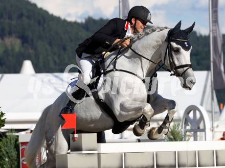 Springreiten. Staatsmeisterschaft Mannschaft. Mario Bichler (ST). Treffen, am 22.6.2012.
Foto: Kuess

---
pressefotos, pressefotografie, kuess, qs, qspictures, sport, bild, bilder, bilddatenbank