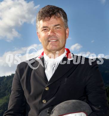 Springreiten. Staatsmeisterschaft Mannschaft. Georg Hladik (NOE). Treffen, am 22.6.2012.
Foto: Kuess

---
pressefotos, pressefotografie, kuess, qs, qspictures, sport, bild, bilder, bilddatenbank