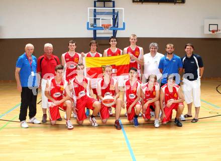 Alpe Adria Sommer Jugendsportspiele 25. - 28. Juni 2012. Burgenland - Steiermark. Team Basketball.
Foto: Kuess
---
pressefotos, pressefotografie, kuess, qs, qspictures, sport, bild, bilder, bilddatenbank