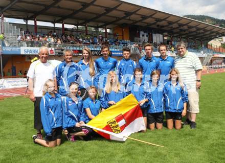 Alpe Adria Sommer Jugendsportspiele 25. - 28. Juni 2012. Burgenland - Steiermark. Team Leichtathletik.
Foto: Kuess
---
pressefotos, pressefotografie, kuess, qs, qspictures, sport, bild, bilder, bilddatenbank