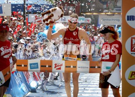 Ironman Austria. Schwimmen, Radfahren, Laufen. Faris Al-Sultan (GER).  Klagenfurt, 1.7.2012
Foto: Kuess

---
pressefotos, pressefotografie, kuess, qs, qspictures, sport, bild, bilder, bilddatenbank