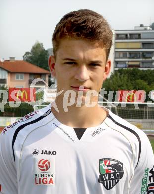 Fussball. Bundesliga. WAC. Mannschaftsfototermin. Portraits. Maximilian Ritscher. Wolfsberg, 2.7.2012.
Foto: Kuess
---
pressefotos, pressefotografie, kuess, qs, qspictures, sport, bild, bilder, bilddatenbank