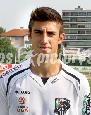 Fussball. Bundesliga. WAC. Mannschaftsfototermin. Portraits. Gernot Suppan . Wolfsberg, 2.7.2012.
Foto: Kuess
---
pressefotos, pressefotografie, kuess, qs, qspictures, sport, bild, bilder, bilddatenbank