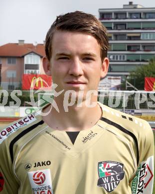 Fussball. Bundesliga. WAC. Mannschaftsfototermin. Portraits. Max Friesacher. Wolfsberg, 2.7.2012.
Foto: Kuess
---
pressefotos, pressefotografie, kuess, qs, qspictures, sport, bild, bilder, bilddatenbank