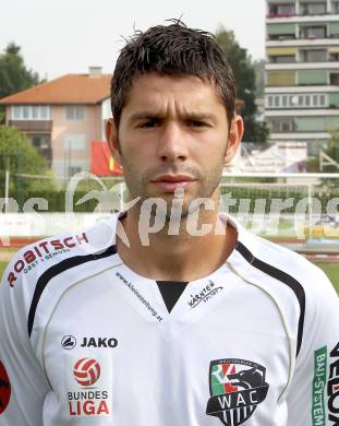 Fussball. Bundesliga. WAC. Mannschaftsfototermin. Portraits. Ruben Rivera. Wolfsberg, 2.7.2012.
Foto: Kuess
---
pressefotos, pressefotografie, kuess, qs, qspictures, sport, bild, bilder, bilddatenbank