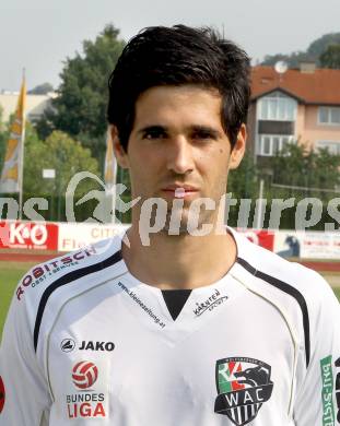 Fussball. Bundesliga. WAC. Mannschaftsfototermin. Portraits. Jacobo Maria Ynclan Pajares. Wolfsberg, 2.7.2012.
Foto: Kuess
---
pressefotos, pressefotografie, kuess, qs, qspictures, sport, bild, bilder, bilddatenbank