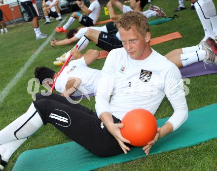 Fussball. Bundesliga. WAC. Training. Christian Dobnik. Wolfsberg, 2.7.2012.
Foto: Kuess
---
pressefotos, pressefotografie, kuess, qs, qspictures, sport, bild, bilder, bilddatenbank