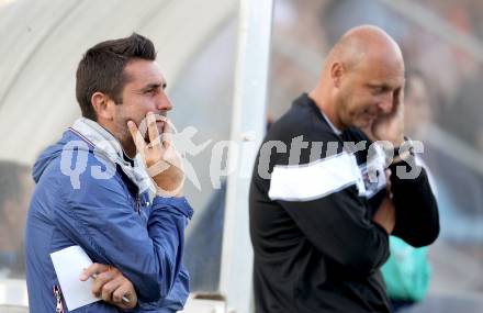 Fussball Testspiel. Treibach gegen RZ Pellets WAC. Trainer Nenad Bjelica, Co-Trainer Slobodan Grubor. Treibach, 6.7.2012.
Foto: Kuess
---
pressefotos, pressefotografie, kuess, qs, qspictures, sport, bild, bilder, bilddatenbank