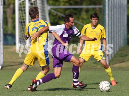 Fussball Testspiel. SK Austria Klagenfurt gegen Domzale. Matthias Dollinger (Austria). Schiefling, am 8.7.2012.
Foto: Kuess
---
pressefotos, pressefotografie, kuess, qs, qspictures, sport, bild, bilder, bilddatenbank