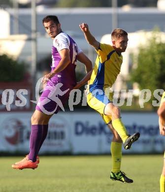 Fussball Testspiel. SK Austria Klagenfurt gegen Domzale. Rexhe Bytyci (Austria). Schiefling, am 8.7.2012.
Foto: Kuess
---
pressefotos, pressefotografie, kuess, qs, qspictures, sport, bild, bilder, bilddatenbank