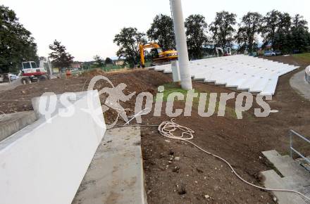 Fussball. WAC. Umbauarbeiten in der Lavanttal Arena. Wolfsberg, 10.7.2012.
Foto: Kuess


---
pressefotos, pressefotografie, kuess, qs, qspictures, sport, bild, bilder, bilddatenbank