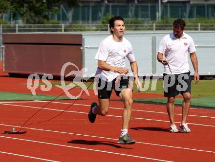 Eishockey. KAC. Sommertraining. Training. Patrick Harand, Bernhard Sussitz. Klagenfurt, 18.6.2012.
Fotos: Kuess
---
pressefotos, pressefotografie, kuess, qs, qspictures, sport, bild, bilder, bilddatenbank