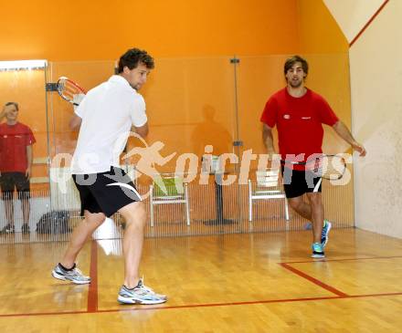 Eishockey. KAC. Sommertraining. Training. Reichel Johannes, Schumnig Martin. Klagenfurt, 14.6.2012.
Foto: Kuess
---
pressefotos, pressefotografie, kuess, qs, qspictures, sport, bild, bilder, bilddatenbank