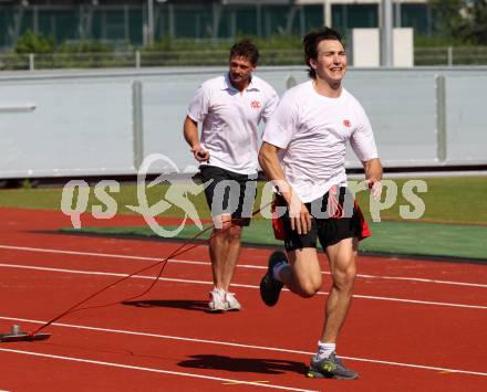 Eishockey. KAC. Sommertraining. Training. Patrick Harand, Bernhard Sussitz. Klagenfurt, 18.6.2012.
Fotos: Kuess
---
pressefotos, pressefotografie, kuess, qs, qspictures, sport, bild, bilder, bilddatenbank