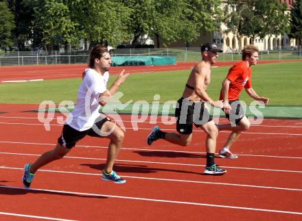 Eishockey. KAC. Sommertraining. Training. Schumnig Martin, Kirisits Johannes, Swette Rene. Klagenfurt, 18.6.2012.
Fotos: Kuess
---
pressefotos, pressefotografie, kuess, qs, qspictures, sport, bild, bilder, bilddatenbank