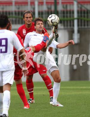 Fussball OEFB Cup. SK Austria Klagenfurt gegen SV Horn. Boris Huettenbrenner (Austria). Klagenfurt, am 13.7.2012.
Foto: Kuess
---
pressefotos, pressefotografie, kuess, qs, qspictures, sport, bild, bilder, bilddatenbank