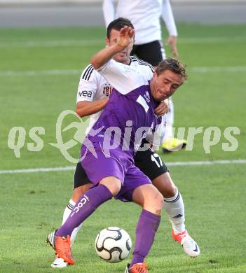 Fussball Testspiel. SK Austria Klagenfurt gegen Besiktas Istanbul. Grega Triplat (Austria). Klagenfurt, am 16.7.2012.
Foto: Kuess
---
pressefotos, pressefotografie, kuess, qs, qspictures, sport, bild, bilder, bilddatenbank