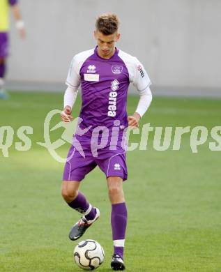 Fussball Testspiel. SK Austria Klagenfurt gegen Besiktas Istanbul. Marco Leininger (Austria). Klagenfurt, am 16.7.2012.
Foto: Kuess
---
pressefotos, pressefotografie, kuess, qs, qspictures, sport, bild, bilder, bilddatenbank