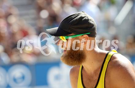 Beachvolleyball Grand Slam.  Stefan Gunnarsson (SWE). Klagenfurt, 18.7.2012
Foto: Kuess
---
pressefotos, pressefotografie, kuess, qs, qspictures, sport, bild, bilder, bilddatenbank