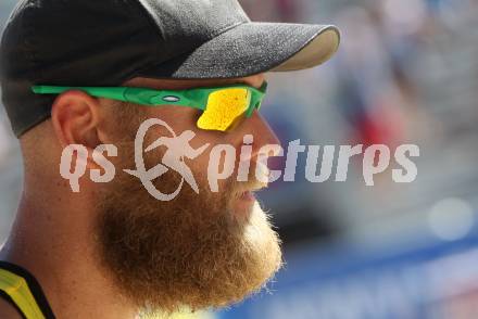 Beachvolleyball Grand Slam.  Stefan Gunnarsson (SWE). Klagenfurt, 18.7.2012
Foto: Kuess
---
pressefotos, pressefotografie, kuess, qs, qspictures, sport, bild, bilder, bilddatenbank