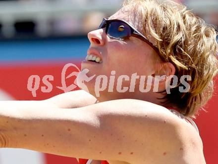 Beachvolleyball Grand Slam.  Cornelia Rimser (AUT). Klagenfurt, 18.7.2012
Foto: Kuess

---
pressefotos, pressefotografie, kuess, qs, qspictures, sport, bild, bilder, bilddatenbank