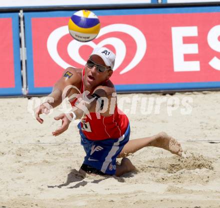 Beachvolleyball Grand Slam.   Alexander Horst (AUT). Klagenfurt, 19.7.2012
Foto: Kuess

---
pressefotos, pressefotografie, kuess, qs, qspictures, sport, bild, bilder, bilddatenbank