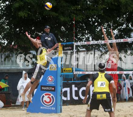 Beachvolleyball Grand Slam.  COSTA SANTOS Ricardo Alex, CUNHA Pedro (BRA). Klagenfurt, 21.7.2012
Foto: Kuess

---
pressefotos, pressefotografie, kuess, qs, qspictures, sport, bild, bilder, bilddatenbank