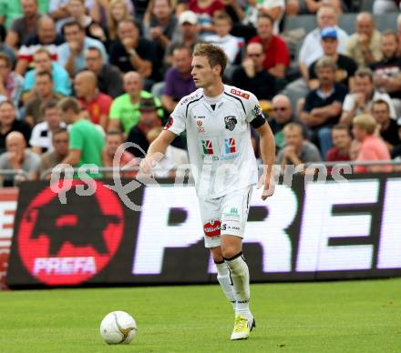 Fussball. Bundesliga. RZ Pellets WAC gegen FK Austria Wien. Michael Sollbauer (WAC). Wolfsberg, 25.7.2012.
Foto: Kuess

---
pressefotos, pressefotografie, kuess, qs, qspictures, sport, bild, bilder, bilddatenbank