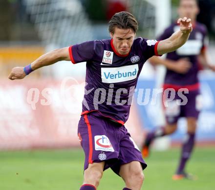 Fussball. Bundesliga. RZ Pellets WAC gegen FK Austria Wien. Roland Linz (Wien). Wolfsberg, 25.7.2012.
Foto: Kuess

---
pressefotos, pressefotografie, kuess, qs, qspictures, sport, bild, bilder, bilddatenbank