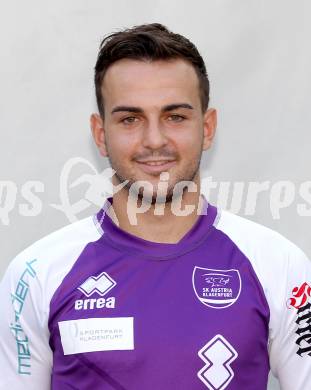 Fussball. Regionalliga. SK Austria Klagenfurt. Mannschaftsfototermin.   Portrait. Alexander Percher . Klagenfurt, 26.7.2012.
Foto: Kuess
---
pressefotos, pressefotografie, kuess, qs, qspictures, sport, bild, bilder, bilddatenbank