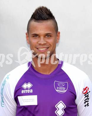 Fussball. Regionalliga. SK Austria Klagenfurt. Mannschaftsfototermin.   Portrait. Marco Sahanek . Klagenfurt, 26.7.2012.
Foto: Kuess
---
pressefotos, pressefotografie, kuess, qs, qspictures, sport, bild, bilder, bilddatenbank