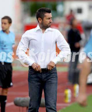 Fussball. Bundesliga. RZ Pellets WAC gegen FK Austria Wien. Trainer Nenad Bjelica (WAC). Wolfsberg, 25.7.2012.
Foto: Kuess

---
pressefotos, pressefotografie, kuess, qs, qspictures, sport, bild, bilder, bilddatenbank