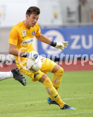 Fussball. Bundesliga. RZ Pellets WAC gegen FK Austria Wien. Heinz Lindner  (Wien). Wolfsberg, 25.7.2012.
Foto: Kuess

---
pressefotos, pressefotografie, kuess, qs, qspictures, sport, bild, bilder, bilddatenbank